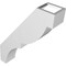Ekena Millwork 3-in. W x 12-in. D x 16-in. H Valencia Architectural Grade PVC Knee Brace BRCP03X12X16VAL - alternate 6